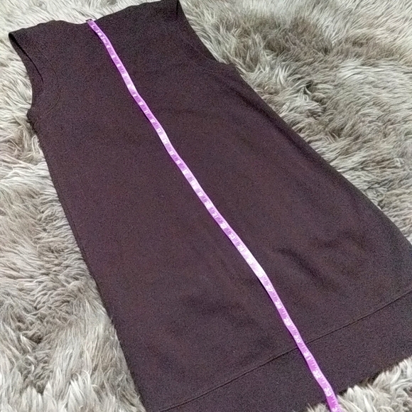 Norma Kamali Sleeveless V-Neck Tunic/ Sweatshirt Dress - Picture 12 of 12